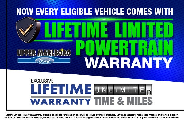 Lifetime Warranty