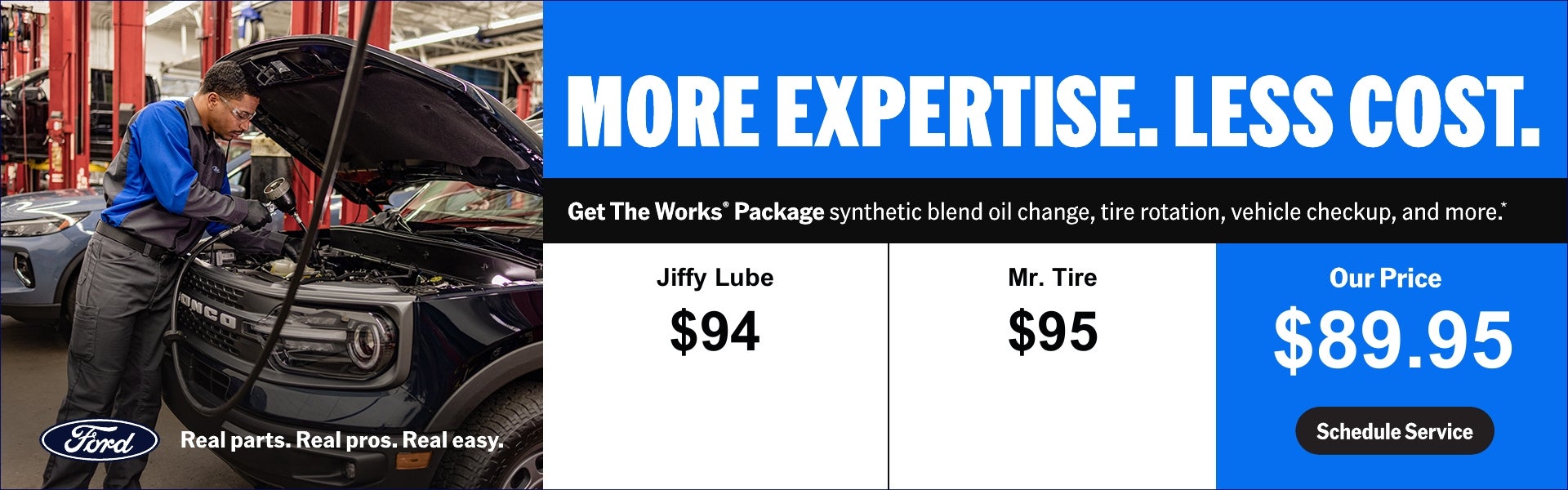 Oil Change Comparison