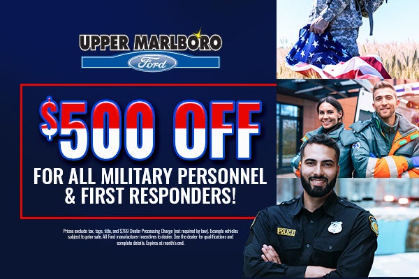 Military & First Responder Program