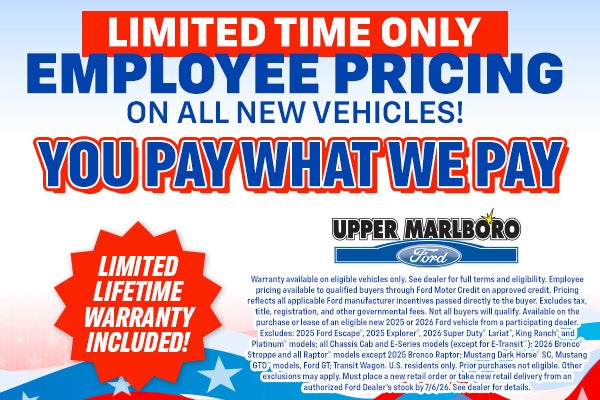 Employee Pricing