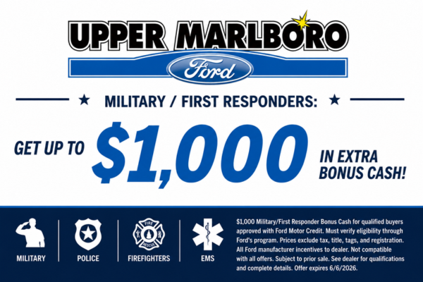 Military / First Responder MD Bonus