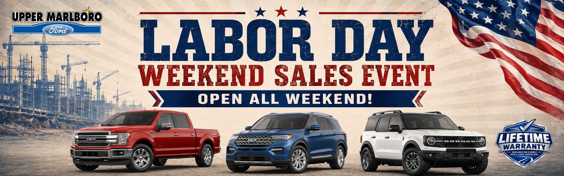 Labor Day Weekend Sales Event